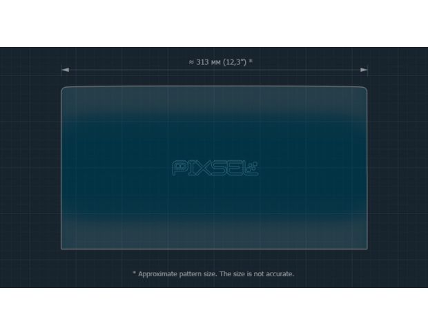 Захисне скло Pixsel на монітор SKODA ENYIAQ IV - 14“ 2022 - (гібридне мат)