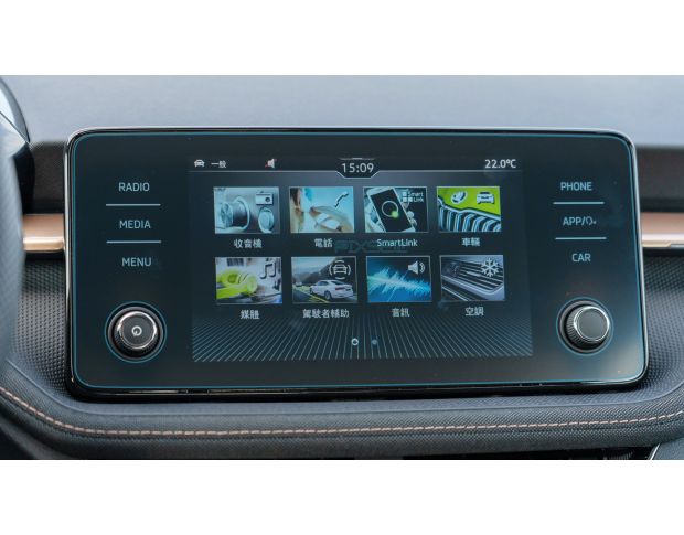 Захисне скло Pixsel на монітор SKODA FABIA - 12.5“ 2022 - (гібридне глянець)
