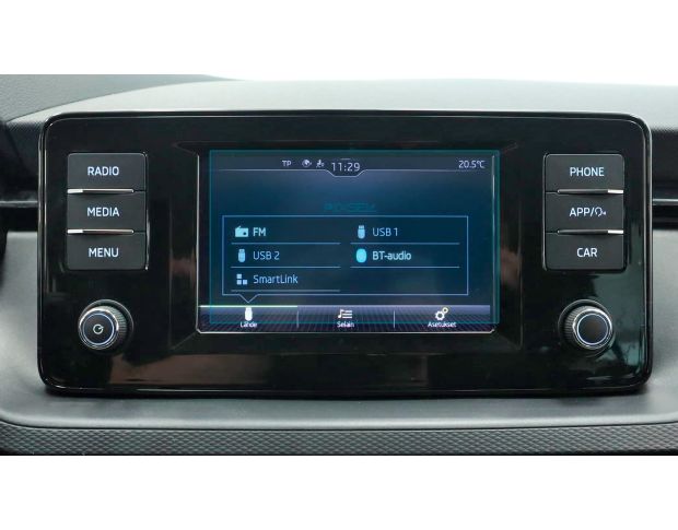 Захисне скло Pixsel на монітор SKODA KAMIQ - 6.5“ 2023 - (гібридне мат)