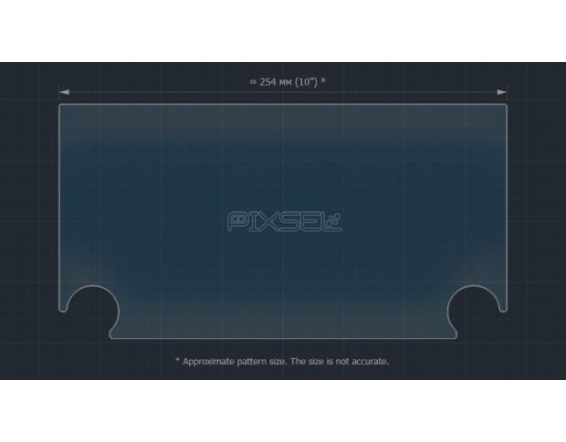 Захисне скло Pixsel на монітор SKODA KODIAQ - 11.2“ 2017 - 2024 (гібридне глянець)