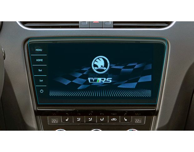 Защитное стекло Pixsel на монитор SKODA OCTAVIA - 12.1“ 2017 - 2020 (гибридное мат)
