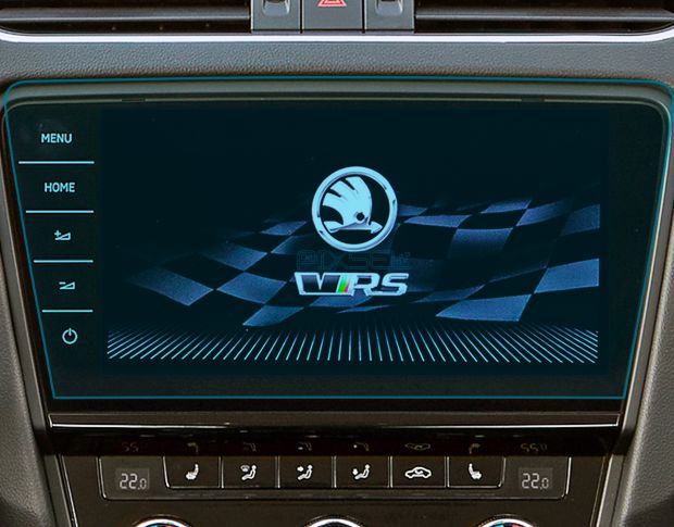 Защитное стекло Pixsel на монитор SKODA OCTAVIA - 12.1“ 2017 - 2020 (гибридное мат)