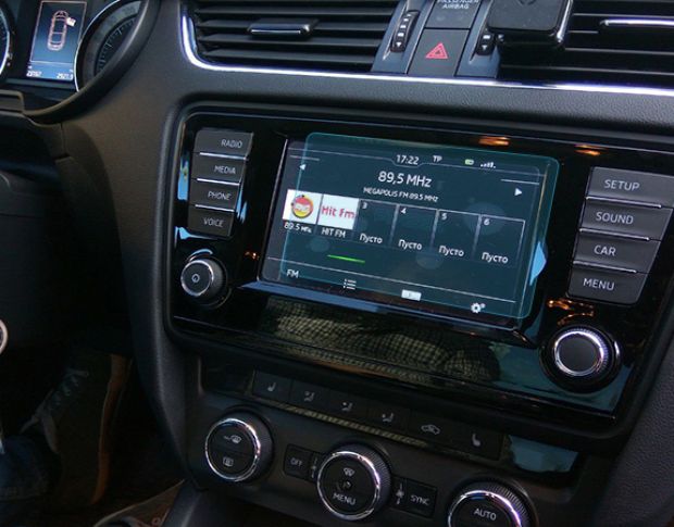 Захисне скло Pixsel на монітор SKODA OCTAVIA - 6.4“ 2013 - 2016 (гібридне мат)