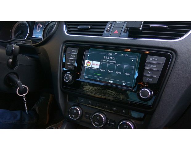 Захисне скло Pixsel на монітор SKODA OCTAVIA - 6.4“ 2013 - 2016 (гібридне мат)