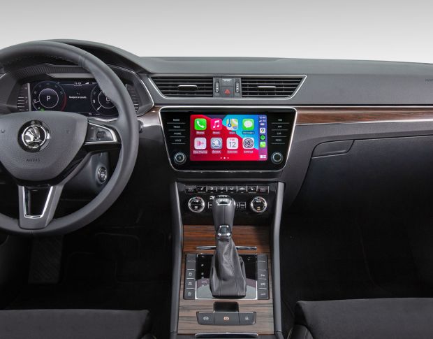 Защитное стекло Pixsel на монитор SKODA SUPERB - 13.3“ 2019 - 2024 (гибридное глянец)