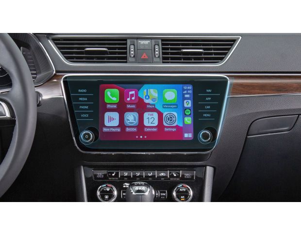 Защитное стекло Pixsel на монитор SKODA SUPERB - 13.3“ 2019 - 2024 (гибридное глянец)