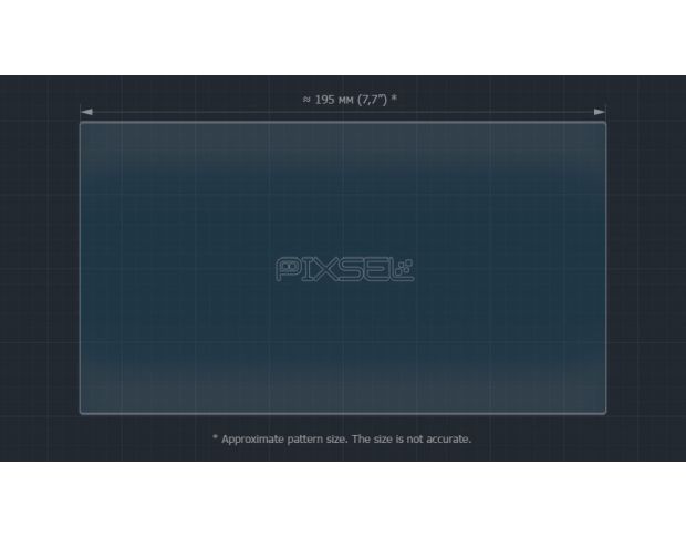 Защитное стекло Pixsel на монитор SMARTY TREND VOLKSWAGEN UM 2015 - 2021 - 8.8“ (гибридное глянец)