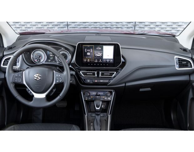 Защитное стекло Pixsel на монитор SUZUKI S-Cross - 10.5“ 2022 - (гибридное глянец)