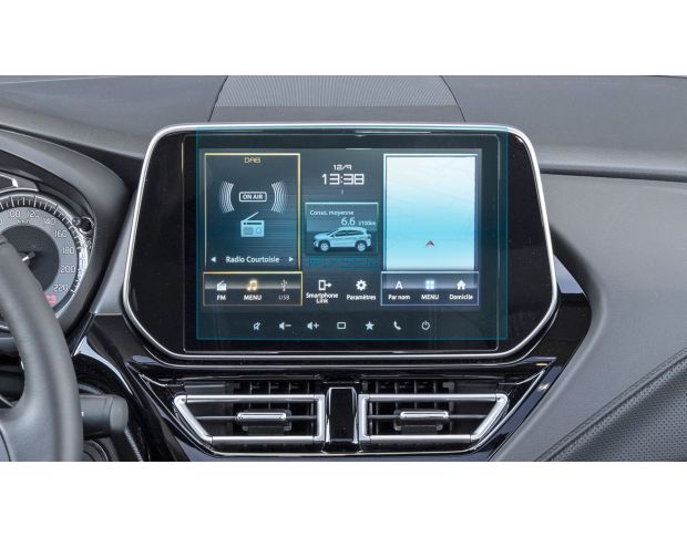 Защитное стекло Pixsel на монитор SUZUKI S-Cross - 10.5“ 2022 - (гибридное глянец)