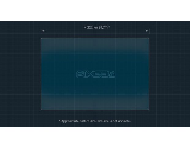 Защитное стекло Pixsel на монитор SUZUKI S-Cross - 10.5“ 2022 - (гибридное глянец)