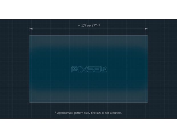 Захисне скло Pixsel на монітор SUZUKI SX 4 - 8“ 2016 - (гібридне мат)