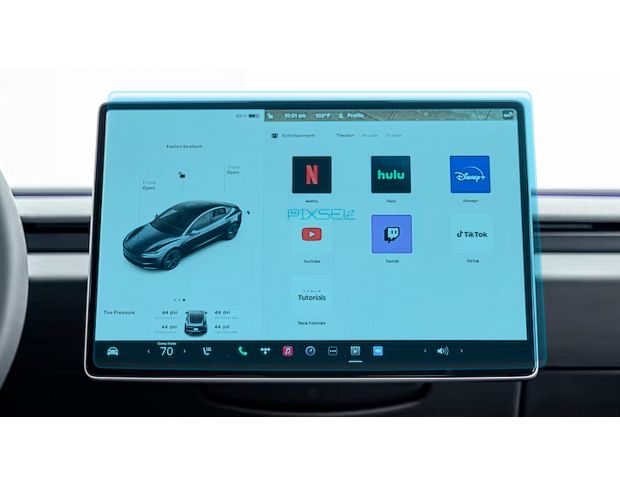 Захисне скло Pixsel на монітор TESLA MODEL 3 - 16“ 2023 - (гібридне мат)