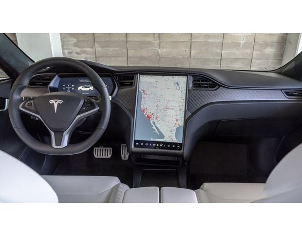 Защитное стекло Pixsel на монитор TESLA MODEL S - 16.8“ 2016 - (гибридное мат)