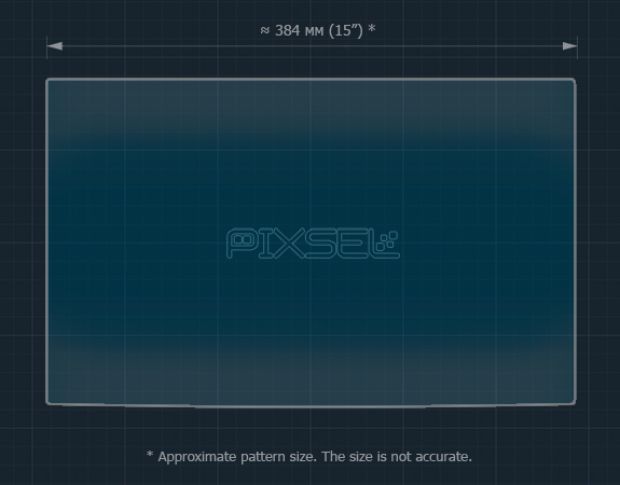 Защитное стекло Pixsel на монитор TESLA MODEL S PLAID - 17.8“ 2022 - (гибридное глянец)