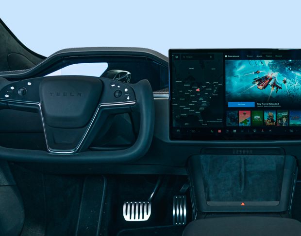 Захисне скло Pixsel на монітор TESLA MODEL S PLAID - 17.8“ 2022 - (гібридне мат)