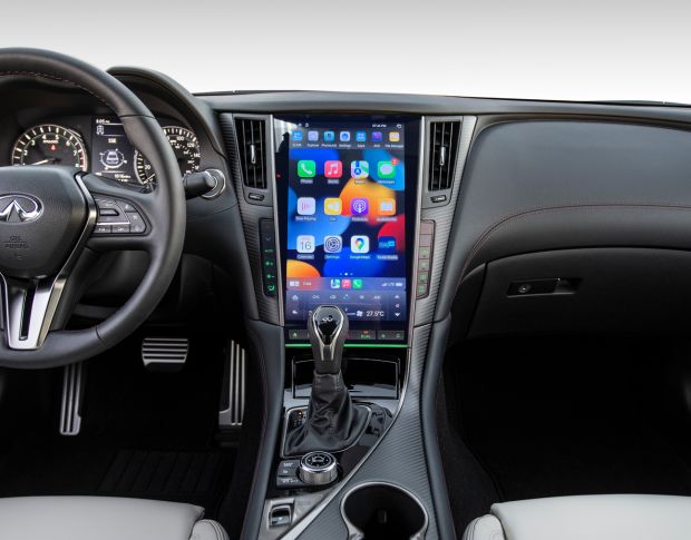 Защитное стекло Pixsel на монитор TESLA STYLE INFINITI Q50 2013 - 2021 - 14.6“ (гибридное мат)