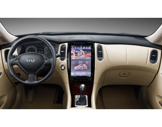 Захисне скло Pixsel на монітор TESLA STYLE INFINITI QX50 2014 - 2017 - 12.6“ (гібридне мат)