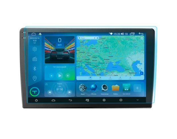 Захисне скло Pixsel на монітор TORSSEN 2K - 10“ (гібридне глянець)
