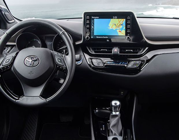 Защитное стекло Pixsel на монитор TOYOTA C-HR - 10.3“ 2019 - 2023 (гибридное мат)