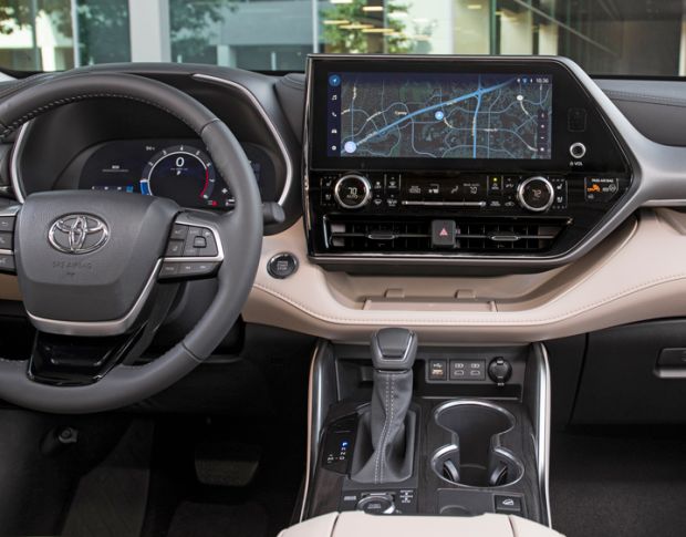 Захисне скло Pixsel на монітор TOYOTA HIGHLANDER - 17“ 2023 - (гібридне мат)