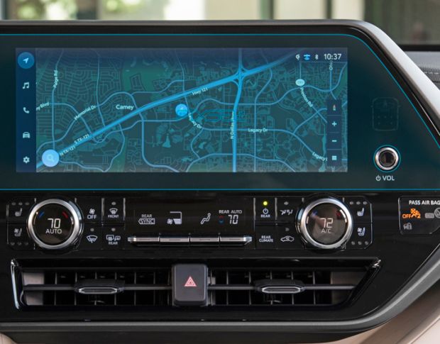 Захисне скло Pixsel на монітор TOYOTA HIGHLANDER - 17“ 2023 - (гібридне мат)