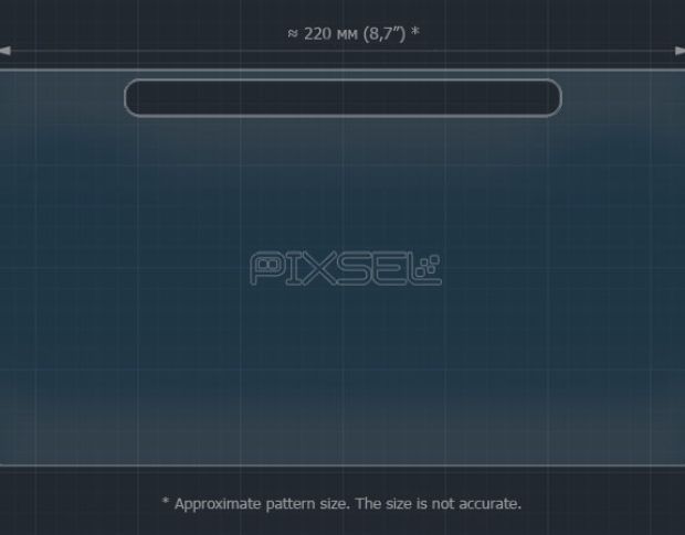 Захисне скло Pixsel на монітор TOYOTA HILUX - 10“ 2016 - 2019 (гібридне глянець)