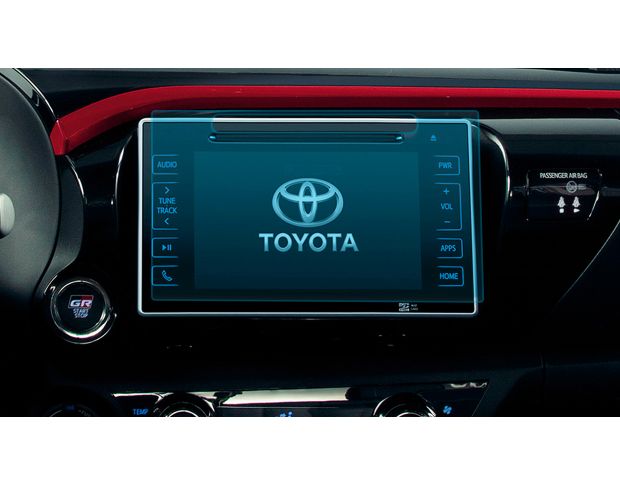 Захисне скло Pixsel на монітор TOYOTA HILUX - 10“ 2016 - 2019 (гібридне мат)