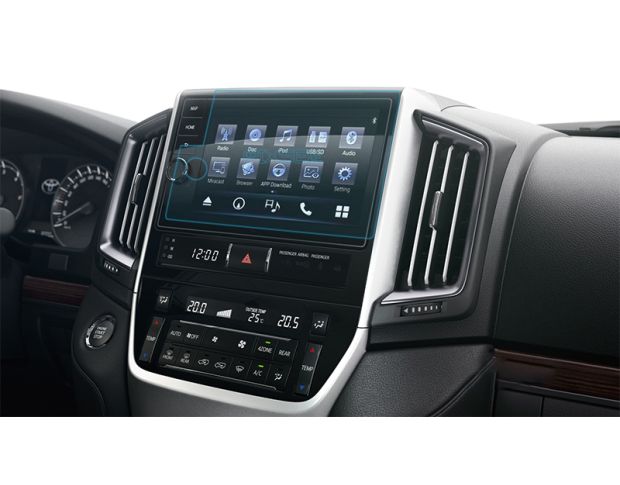Защитное стекло Pixsel на монитор TOYOTA LAND CRUISER 200 - 10.1“ 2017 - 2019 (гибридное глянец)