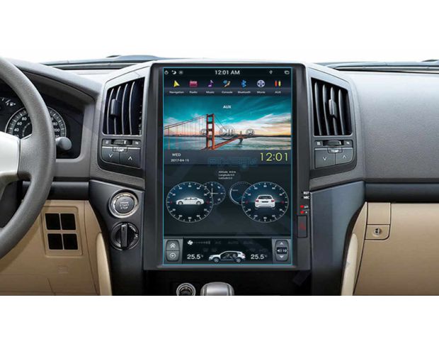 Защитное стекло Pixsel на монитор TOYOTA LAND CRUISER 200 - 15.4“ 2020 - (гибридное мат)