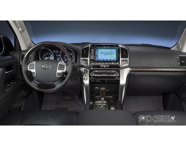 Защитное стекло Pixsel на монитор TOYOTA LAND CRUISER 200 - 8.1“ 2008 - 2012 (гибридное глянец)