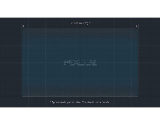 Защитное стекло Pixsel на монитор TOYOTA LAND CRUISER 200 - 8.1“ 2013 - 2016 (гибридное глянец)