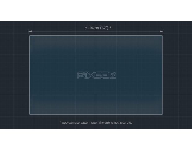 Защитное стекло Pixsel на монитор TOYOTA LAND CRUISER 200 - 9“ 2017 - 2019 (гибридное мат)
