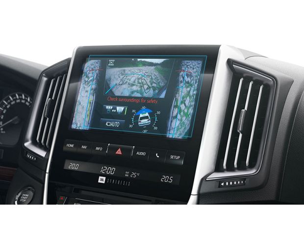 Защитное стекло Pixsel на монитор TOYOTA LAND CRUISER 200 - 9“ 2020 - (гибридное глянец)