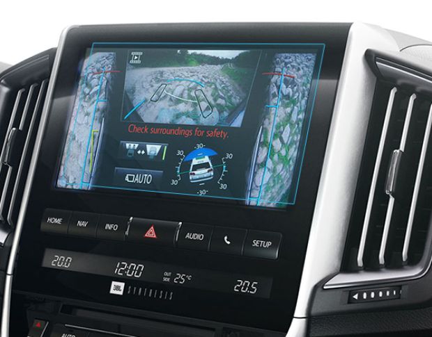 Защитное стекло Pixsel на монитор TOYOTA LAND CRUISER 200 - 9“ 2020 - (гибридное глянец)
