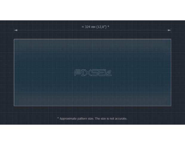 Защитное стекло Pixsel на монитор TOYOTA LAND CRUISER 300 13.9“ 2021 - 2024 (гибридное мат)
