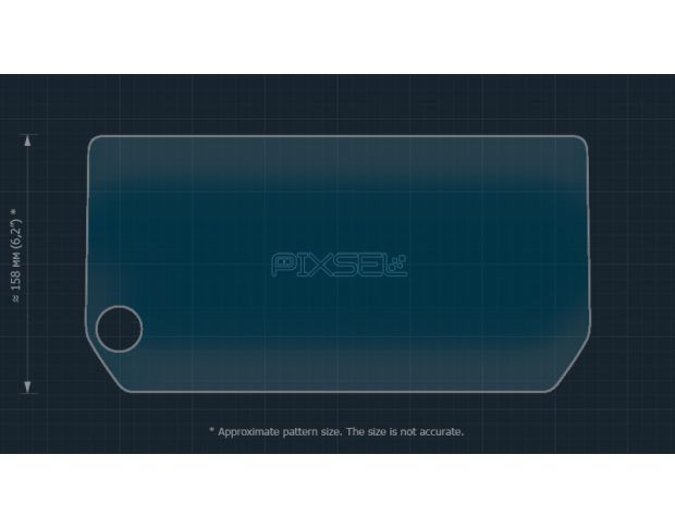Захисне скло Pixsel на монітор TOYOTA RAV4 - 13.7“ 2023 - (гібридне мат)