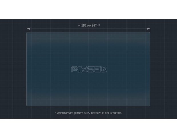 Захисне скло Pixsel на монітор TOYOTA RAV4 - 7“ 2019 - 2021 (гібридне мат)