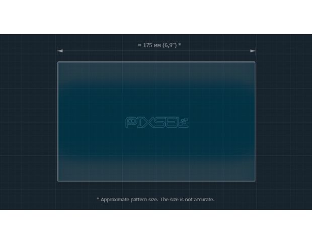 Захисне скло Pixsel на монітор TOYOTA RAV4 - 8“ 2021 - 2022 (гібридне глянець)