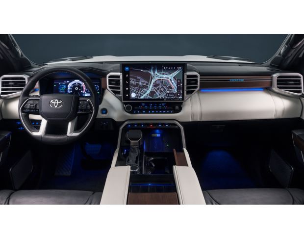 Защитное стекло Pixsel на монитор TOYOTA TUNDRA - 15“ 2022 - (гибридное глянец)