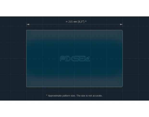 Захисне скло Pixsel на монітор TOYOTA YARIS CROSS - 9.8“ 2020 - 2023 (гібридне глянець)