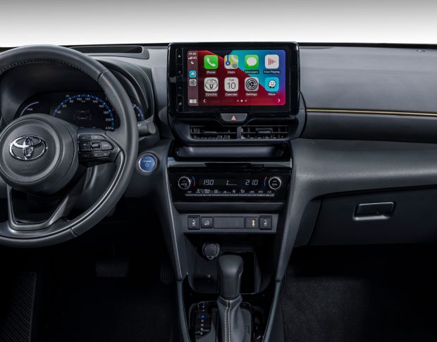 Захисне скло Pixsel на монітор TOYOTA YARIS CROSS - 9.8“ 2020 - 2023 (гібридне глянець)