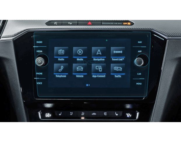 Защитное стекло Pixsel на монитор VOLKSWAGEN ARTEON - 10.9“ 2017 - 2020 (гибридное глянец)
