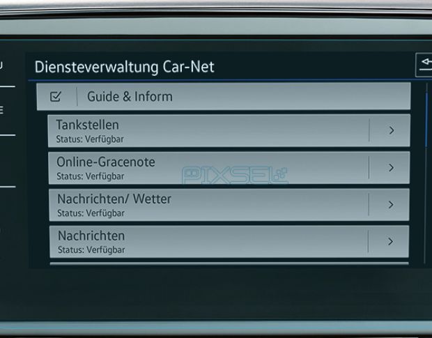 Защитное стекло Pixsel на монитор VOLKSWAGEN ARTEON - 11.4“ 2020 - 2025 (гибридное мат)