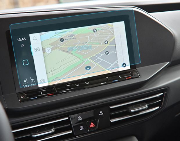 Захисне скло Pixsel на монітор VOLKSWAGEN CADDY - 10.9“ 2021 - (гібридне мат)
