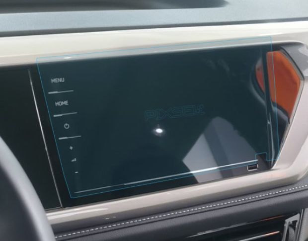 Захисне скло Pixsel на монітор VOLKSWAGEN E-THARU - 10.7“ 2020 - (гібридне глянець)