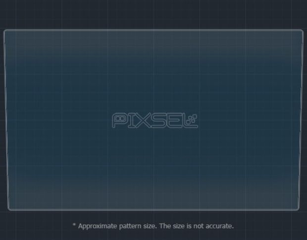 Защитное стекло Pixsel на монитор VOLKSWAGEN GOLF - 6.5“ 2013 - 2017 (гибридное мат)