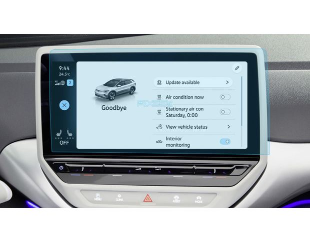 Захисне скло Pixsel на монітор VOLKSWAGEN ID.4 - 13.3“ 2020 - (гібридне глянець)