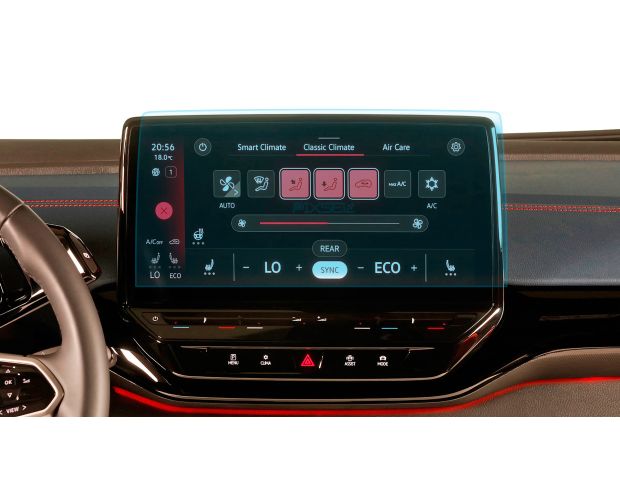 Захисне скло Pixsel на монітор VOLKSWAGEN ID.5 - 13.3“ 2022 - (гібридне глянець)