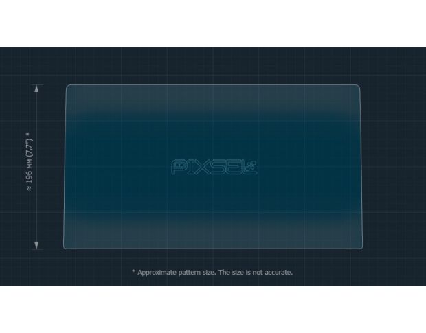 Захисне скло Pixsel на монітор VOLKSWAGEN ID.7 - 16“ 2023 - (гібридне мат)