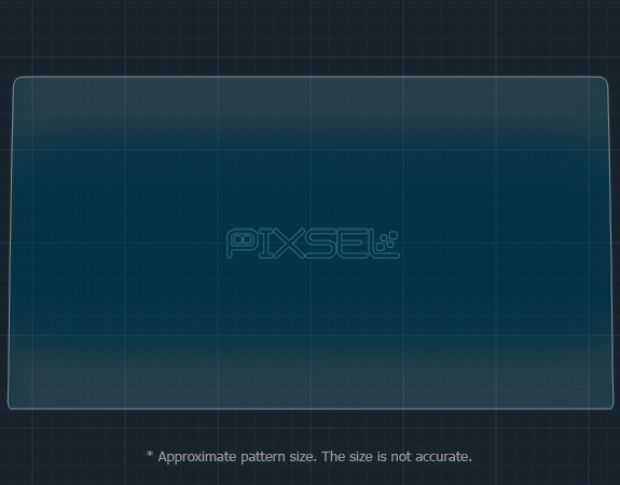 Захисне скло Pixsel на монітор VOLKSWAGEN ID.7 - 16“ 2023 - (гібридне мат)